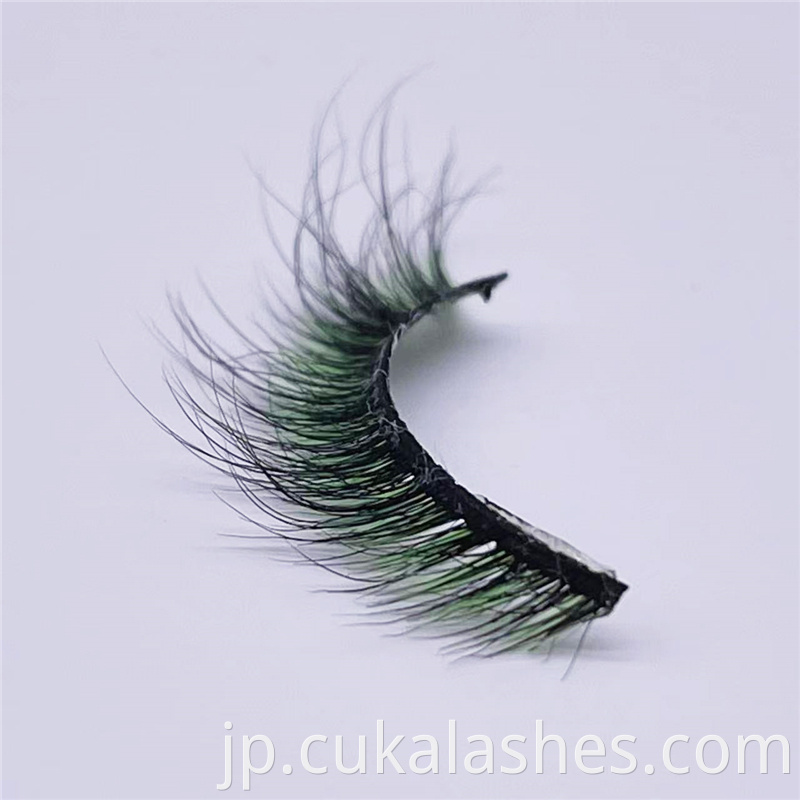 Colored Mink Cat Eye Lashes